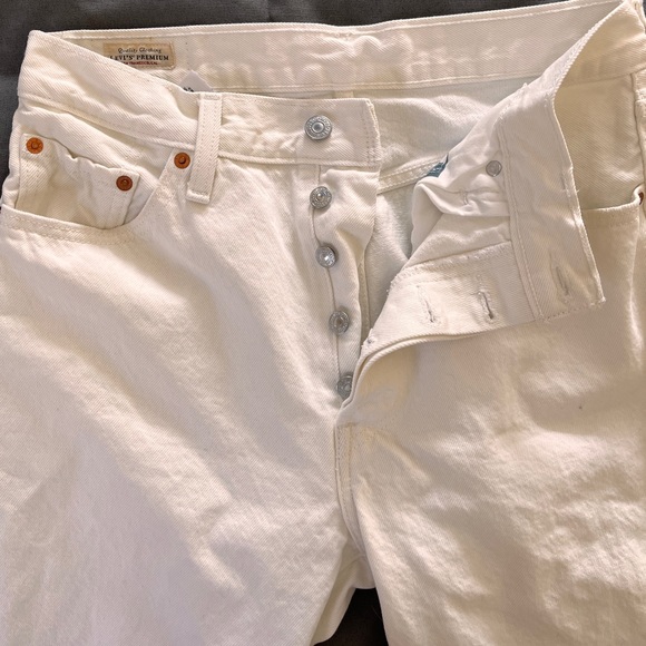 501® ORIGINAL FIT WOMEN'S JEANS WHITE - Picture 6 of 6